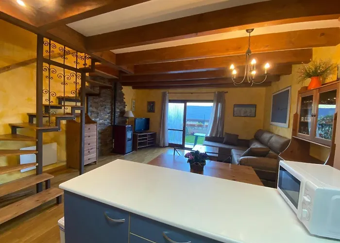 Duplex Altos De Santiago Jardin דירה Villanúa